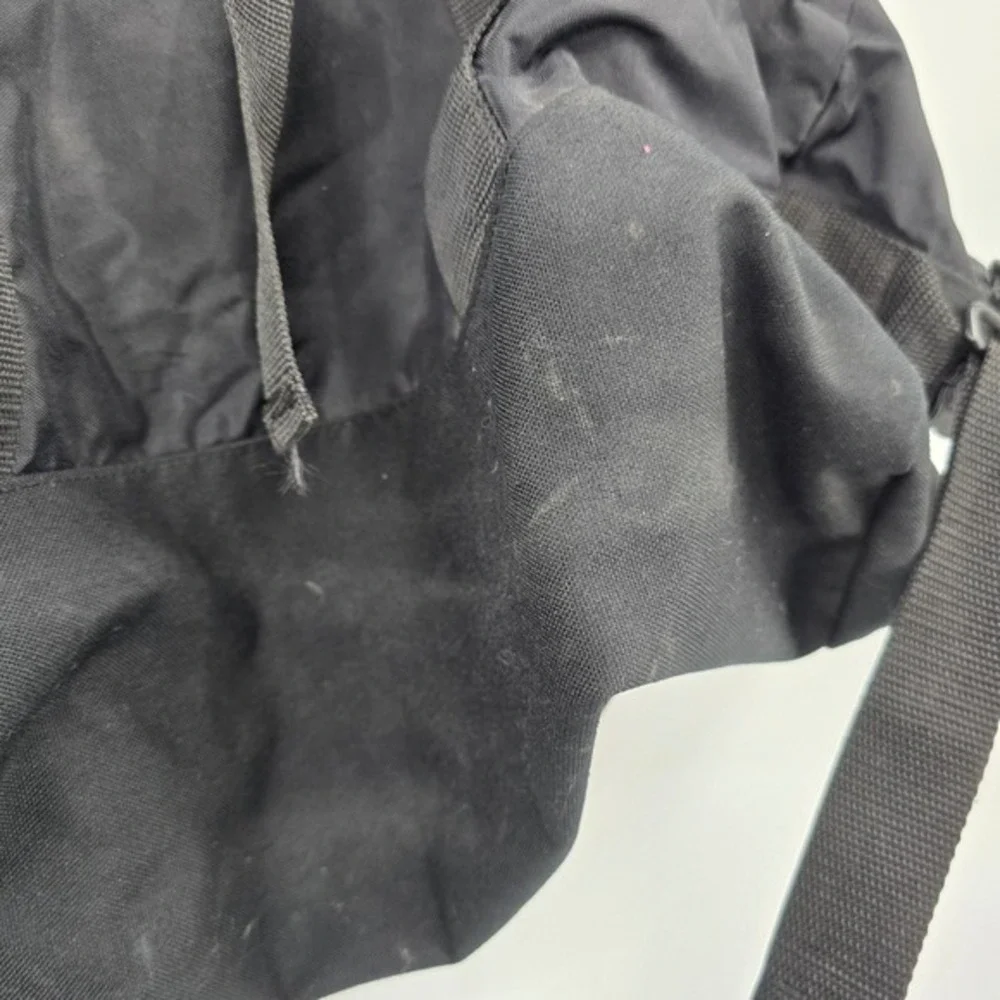 L.L.Bean Black Duffel Bag Weekend‎ Travel Bag With Initials JAW